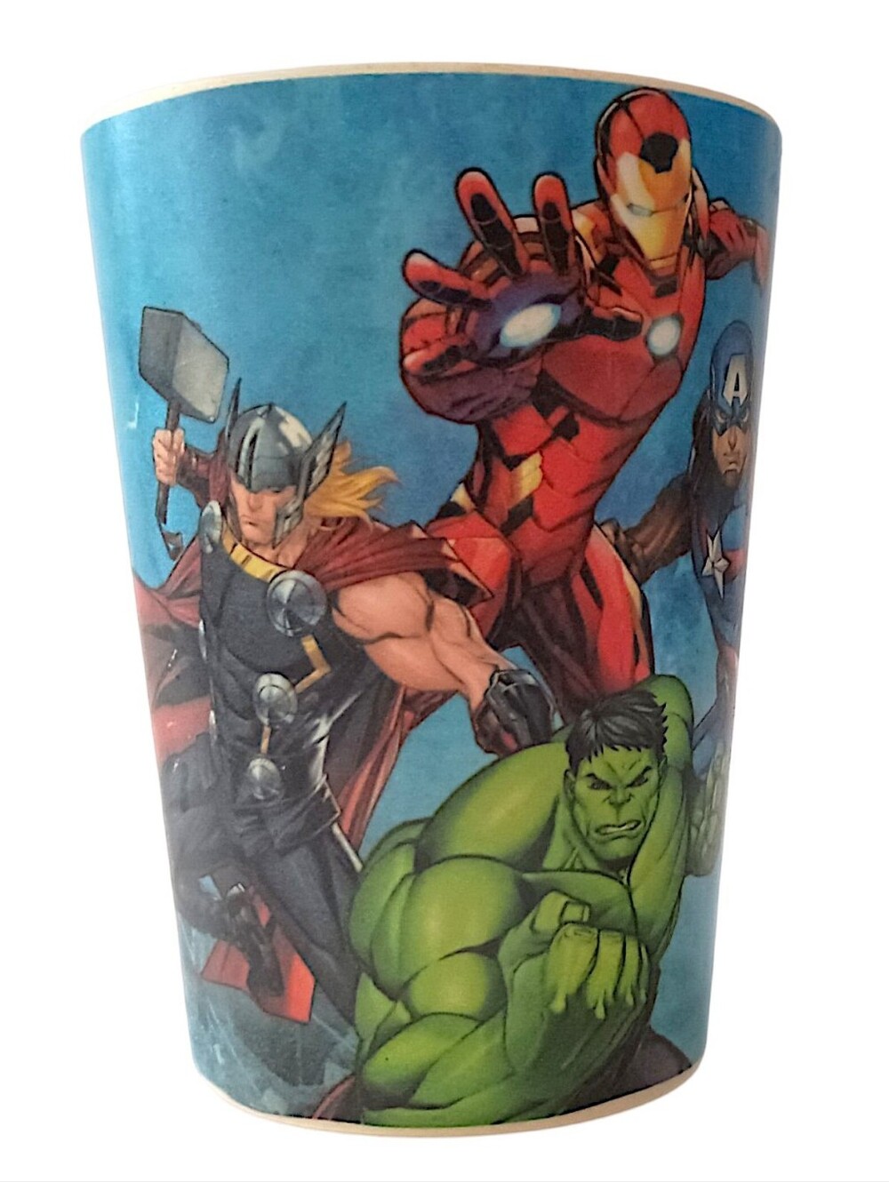 Vintage Marvel Avengers Melamine Cup 0121A Comic Plastic Super Heroes The Hulk - Picture 7 of 16